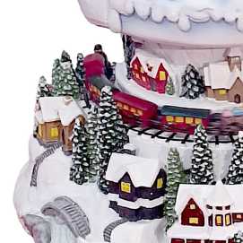 BOLA NIEVE LUZ, MÚSICA Y MOVIMIENTO 20 X 21 X 22,50 CM