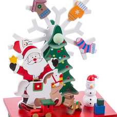 CAJA MÚSICA Y MOVIMIENTO NORIA MDF 14 X 9,20 X 21,50 CM