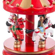 CAJA MÚSICA Y MOVIMIENTO TIOVIVO MDF 10,50 X 10,50 X 18,50 C