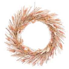 CORONA FLORES SECAS 46 X 9 X 46 CM CORONA FLORES SECAS 46 X 9 X 46 CM