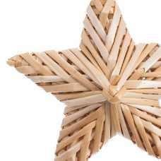 COLGANTE ESTRELLA PAJA 10 X 5 X 10 CM