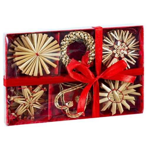 S/20 COLGANTE SURTIDO PAJA 6/M 6 CM