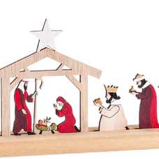 PEANA NACIMIENTO MADERA 50 X 4 X 14,50 CM