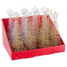 ÁRBOL METAL 2/C 9 X 9 X 25 CM