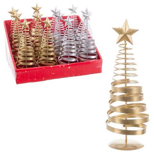 ÁRBOL METAL 2/C 8 X 8 X 25 CM