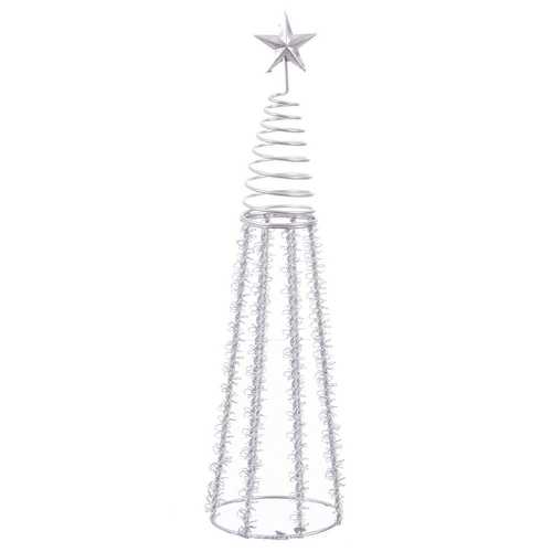 ÁRBOL METAL PLATA 10 X 10 X 40 CM