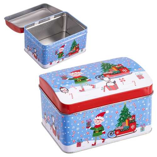 CAJA TRINEO METAL 12,80 X 9,40 X 7,90 CM