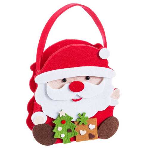 BOLSO PAPA NOEL FIELTRO 17 X 6 X 28 CM