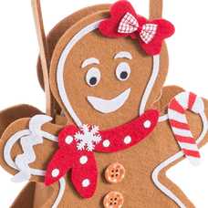 BOLSO JENGIBRE FIELTRO 17 X 6 X 29 CM