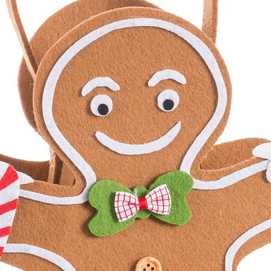 BOLSO JENGIBRE FIELTRO 19,50 X 6 X 30 CM