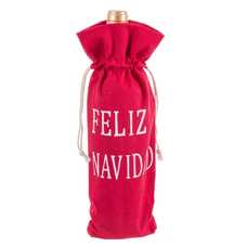 BOLSA VINO FIELTRO 14 X 34 CM