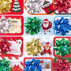 S/12 ETIQUETAS CON LAZO PLÁSTICO 3 CM