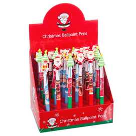 BOLÍGRAFO 3 COLORES PLÁSTICO 6/M 3 X 1 X 21 CM