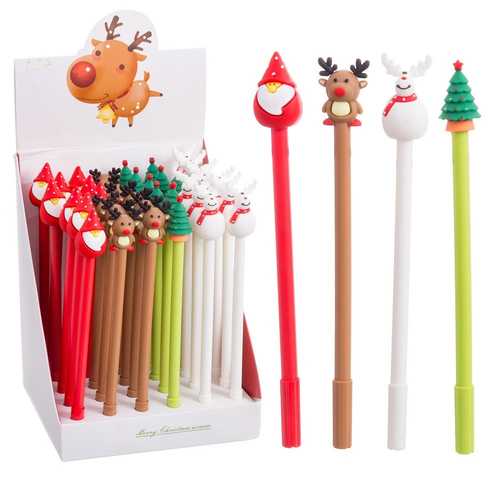 BOLÍGRAFO FIGURAS ABS-PVC 4/M 2,50 X 2 X 20 CM