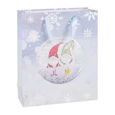 BOLSA 210 GR PAPEL PLATA 26 X 10 X 32 CM