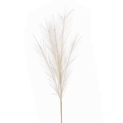 RAMA PLUMA PLÁSTICO AMARILLO 80 CM