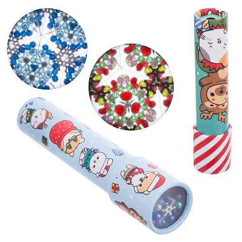 CALEIDOSCOPIO CARTÓN 2/M 4,50 X 4,50 X 19 CM