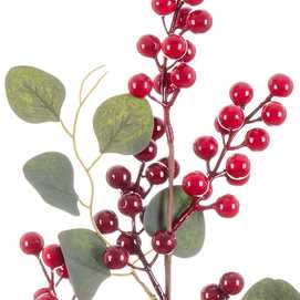 RAMA ACEBO ROJO 29 X 71 CM