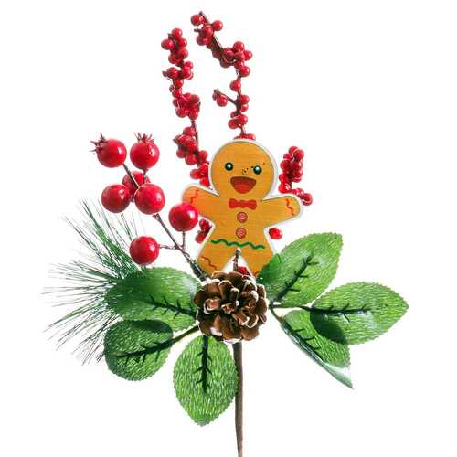 PICK ACEBO Y MUÑECO PLÁSTICO 30 CM