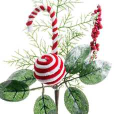 PICK ACEBO Y BOLA PLÁSTICO 30 CM