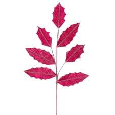 VARA HOJAS BURDEOS 33 X 72 CM