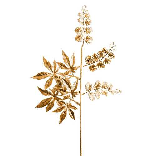 RAMA PLÁSTICO ORO 50 CM