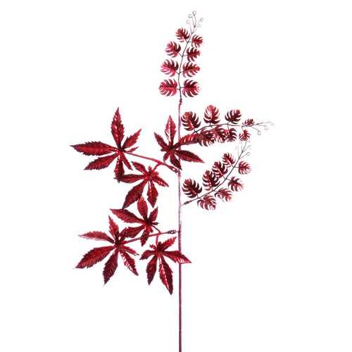 RAMA PLÁSTICO ROJO 50 CM