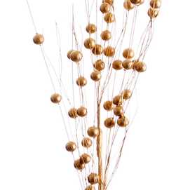 RAMA PLÁSTICO ORO 90 CM