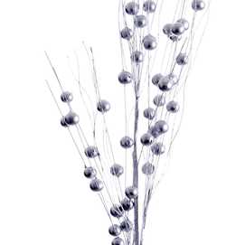 RAMA PLÁSTICO PLATA 90 CM