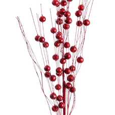 RAMA PLÁSTICO ROJO 90 CM