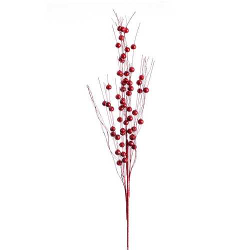 RAMA PLÁSTICO ROJO 90 CM