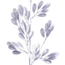 RAMA PLÁSTICO PLATA 75 CM