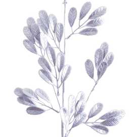 RAMA PLÁSTICO PLATA 75 CM