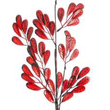 RAMA PLÁSTICO ROJO 75 CM