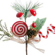 PICK SETAS Y PIRULETA PLÁSTICO 28 CM PICK SETAS Y PIRULETA PLÁSTICO 28 CM