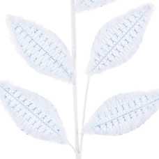 RAMA 7 HOJAS POLIESTER AZUL 70 CM