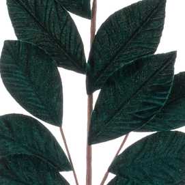 RAMA 13 HOJAS POLIESTER ESMERALDA 70 CM