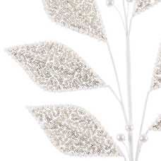 RAMA 7 HOJAS POLIESTER CHAMPÁN 70 CM