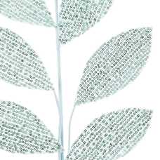 RAMA 7 HOJAS POLIESTER VERDE 70 CM