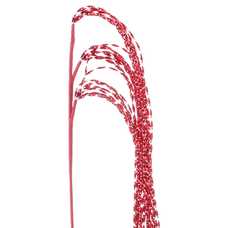 RAMA FLECOS PLÁSTICO ROJO 80 CM RAMA FLECOS PLÁSTICO ROJO 80 CM