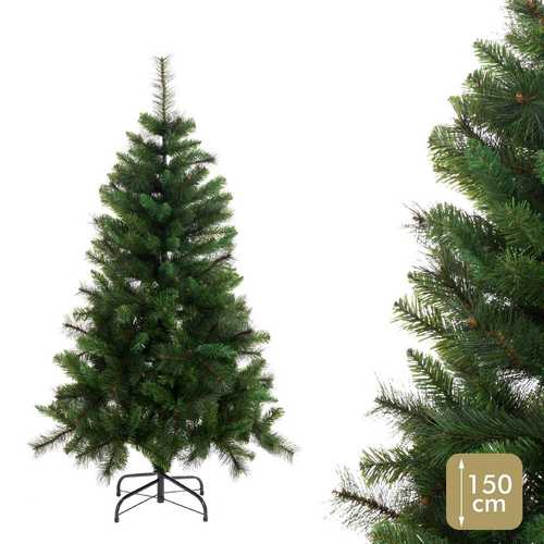 ÁRBOL MIXTO CONO 329 RAMAS PE-PVC 150 CM