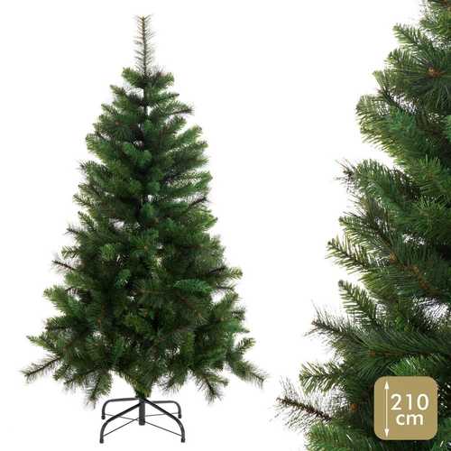 ÁRBOL MIXTO CONO 989 RAMAS PE-PVC 210 CM