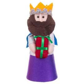 S/3 REYES MAGOS POLIESTER 3/M 23 CM