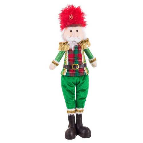 SOLDADO PIERNAS POLIESTER VERDE 18 X 9 X 54 CM