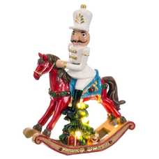 SOLDADO CABALLITO CON LUZ RESINA 2/M 15 X 5,40 X 20 CM