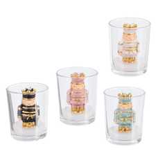 VELA TARRO CRISTAL SOLDADO PARAFINA 4/C 5,50 X 5,50 X 6,50 C