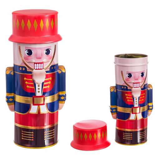 BOTE SOLDADO METAL 8,50 X 8,50 X 24,30 CM