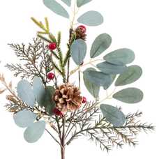 RAMA FOLLAJE PLÁSTICO 10 X 5 X 45 CM RAMA FOLLAJE PLÁSTICO 10 X 5 X 45 CM