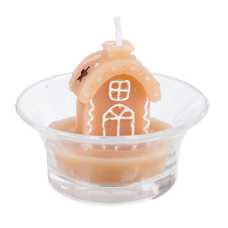 VELA TARRO CRISTAL CASA PARAFINA 3/M 6,50 X 6,50 X 5 CM