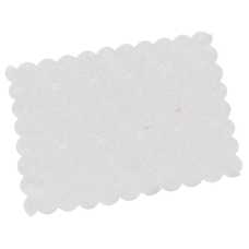 S/6 SALVAMANTEL POLIESTER MARFIL 40 X 30 CM S/6 SALVAMANTEL POLIESTER MARFIL 40 X 30 CM